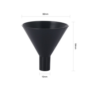 กรวยพลาสติกซานเล่ สีแดง 100 มล. สำหรับบรรจุของเหลวและผงเครื่องสำอาง - Product Image 3