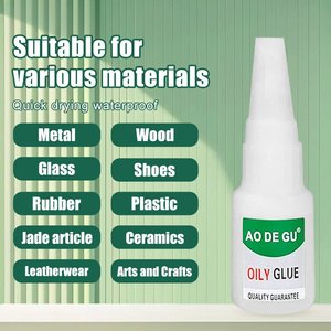 AODEGU Super Adhésif Plastique Métal Bois Cuir 20g Adhésif Fort Cyanoacrylate Éthyle - Product Image 3