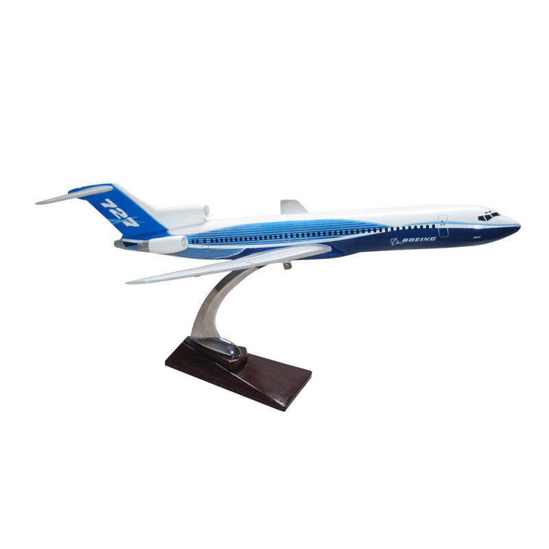 ボーイングハウスカラーロゴB727-200 1:100 47cm樹脂製カスタマイズ