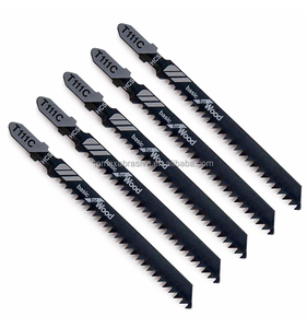 Jeu de 5 lames de <span class=keywords><strong>scie</strong></span> <span class=keywords><strong>sauteuse</strong></span> multi-usages à tige en T optimisées <span class=keywords><strong>Lame</strong></span> de <span class=keywords><strong>scie</strong></span> à dé<span class=keywords><strong>couper</strong></span> en plastique <span class=keywords><strong>PVC</strong></span> pour bois extra propre - Product Image 3
