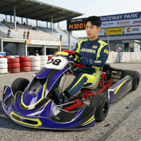 Karting à essence pour adultes, 201-500cc, transmission par arbre, 4 temps, haute performance, drift, karting en plein air, vitesse maximale de 60 km/h