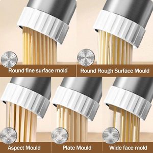 Máquina de Pasta Eléctrica Portátil Inalámbrica Recargable para Espaguetis Frescos, Ramen y Pasta, para el Hogar, Aire Libre y Camping - Product Image 5
