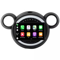 Lecteur multimédia automobile Android 12 4+64 Go pour BMW Mini R56 R60 Cooper 2007-2014 Stéréo Audio GPS Navigation DVD Vidéo