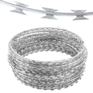 Alambre de púas galvanizado en caliente, alambre de púas de alta resistencia para cercas de seguridad residenciales - Product Image 1