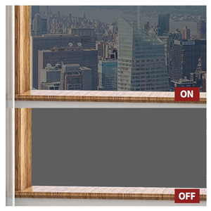 <span class=keywords><strong>Pellicola</strong></span> Elettronica Autoadesiva per <span class=keywords><strong>Finestre</strong></span>, <span class=keywords><strong>Pellicola</strong></span> Intelligente Nera per Vetri - Product Image 2