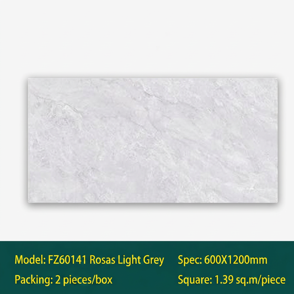 Fz60141 โรซ่าส์ สีเทาอ่อน-600x1200