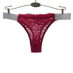 Nuovo Stile Sexy <span class=keywords><strong>Perizoma</strong></span> Trasparente da Donna in Poliammide a Vita Bassa <span class=keywords><strong>con</strong></span> Fiocco, Ottima Elasticità e Fascia Lucida - Product Image 5