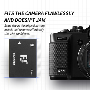 Batería de cámara FB NB 10L 3,7 V 950mAh para cámara <span class=keywords><strong>Canon</strong></span> PowerShot G16 15 G3X <span class=keywords><strong>G1X</strong></span> SX40 SX50HS SX60 HS - Product Image 6