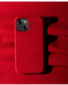 Custodia protettiva di fascia alta per Apple per iPhone 11 XS Max 14 15 16 Pro 11 XS Ultra-Fine Cover in pelle scamosciata a metà applicabile Plus - Product Image 2
