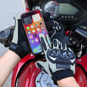 Guantes de Motociclismo de Dedo Completo para Hombre y Mujer, Cómodos, de Tela Suave, Guantes de Carreras de Motocicleta Más Vendidos para Conductores - Product Image 3