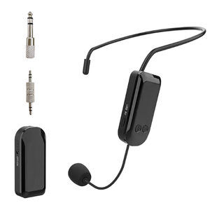 Cuffie per microfono Wireless ricaricabili da 2.4G 2 pollici amplificatore vocale altoparlanti da palco per <span class=keywords><strong>insegnanti</strong></span> guide turistiche, istruttori di Fitness - Product Image 4