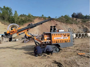 Machine de forage de surface DTH sur chenilles portable ZGYX421TA, unité intégrée avec système d'oscillation sur chenilles pour l'exploitation minière complexe - Product Image 5