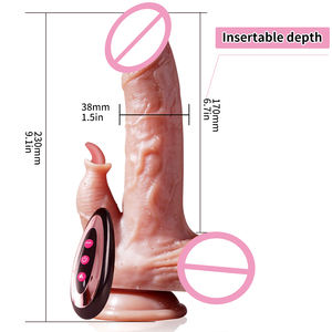 Dido Sexy Speelgoed Kunstmatige Penis Zuignap Dildo Molding Siliconen Dildo Vibrator Voor Vrouwen Seksspeeltje Voor Vrouwen Volwassen Product Sj - Product Image 6