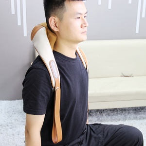 Nuevo diseño Múltiples modos Calefacción eléctrica Amasado profundo <span class=keywords><strong>Shiatsu</strong></span> Cervical Espalda y cuello Masajeador de hombros para relajación muscular - Product Image 4