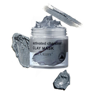 Nouveauté OEM ODM Masque facial en argile naturelle 100% biologique, masque facial au charbon actif - Product Image 5