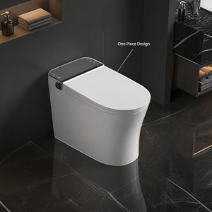 Toilettes intelligentes pour salle <span class=keywords><strong>de</strong></span> bain, bidet intelligent, chasse d'<span class=keywords><strong>eau</strong></span> automatique, siège chauffant, télécommande, WC en céramique - Product Image 2
