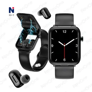 TRD10 Supplier Factory Fitness Music Smart Watch With Wireless Earphone Smartwatch With Tws Earbuds Smart Watch