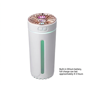 Humidificateur de voiture mini USB 300 ml en plastique portable avec lumière LED pour utilisation en véhicule - Product Image 6