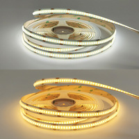 Nouvelle Bande LED COB à Double Température de Couleur pour Extérieur, Jardin, IP20, Barre Lumineuse Souple Ultra-Brillante, Éclairage d'Ambiance, Télécommande, IRC 90