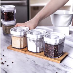 Ensemble de bocaux de rangement de cuisine en plastique, hermétiques, pour aliments, boîtes de rangement de cuisine - Product Image 2