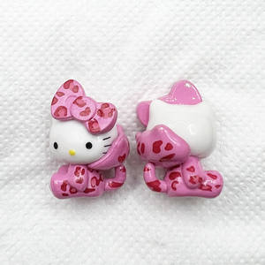 Giallo rosa leopardato gatto scuola uniforme <span class=keywords><strong>farfalla</strong></span> fragola cameriera <span class=keywords><strong>elefante</strong></span> fai da te custodia per telefono accessori decorazioni - Product Image 3