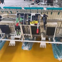 Transplanteuse de riz multifonctionnelle JC à conducteur marchant et assis, 6-8 rangs, avec moteur et engrenages, pour la culture et la plantation de semis