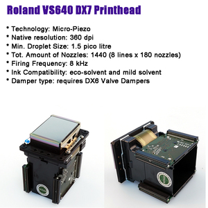 Mimaki Jv150 Roland Vs640I Vs540I Vs640 головка принтера Dx7 Ecosolvent печатающая головка Mimaki Jv300 160 Cjv150 Cjv150-160 Dx7 печатающая головка - Product Image 5