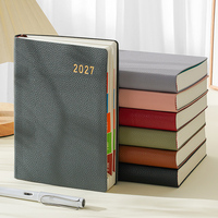 Carnet A5 personnalisé en cuir PU, carnet de bureau, carnet d'affaires, 200 pages, couverture en cuir, personnalisable