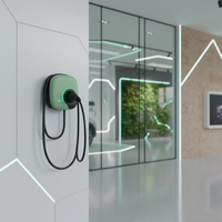Chargeur mural pour véhicule électrique domestique à énergie nouvelle 7 kW 32 A Type 2 IEC62196 IP66 pour utilisation en extérieur certifié CE pour TUV