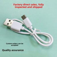Kabel Micro USB V8 2A Pengisian Cepat 50cm Berlapis PVC, Kabel Data Android Tipe-C Tembaga Murni, Fungsi Daya, Anyaman untuk Earphone