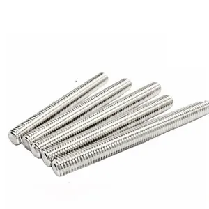 Best Selling Fasteners 304 316 M2-M52 Stainless Steel Double Thread Rods