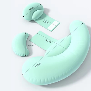 Almohada de Maternidad - Almohada Pequeña <span class=keywords><strong>para</strong></span> Dormir de Lado, Artefacto Multifuncional en Forma de H <span class=keywords><strong>para</strong></span> Dormir, Soporta <span class=keywords><strong>el</strong></span> <span class=keywords><strong>Abdomen</strong></span> - Product Image 3
