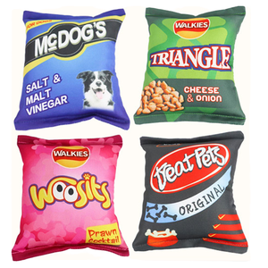 <span class=keywords><strong>Juguete</strong></span> Masticable para Perros con Sonido, de Peluche Suave con Diseño de Papas Fritas - Product Image 1