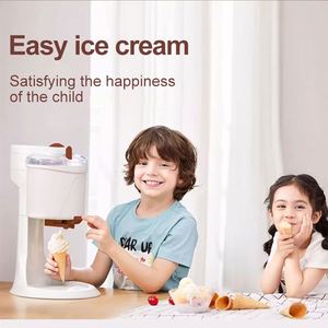 2025 Newest <b>Mini</b> Portable Electric Automatic French Soft Ice Cream Maker 1000ml Capacity Household Hot Selling 1100W Class - Product Image 3