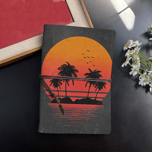 Cuaderno A6 hecho a mano con hermosa cubierta Perfecto para estudiantes de Maestría en Sociología Ideal para guías de entrevistas y Ethnogra - Product Image 2