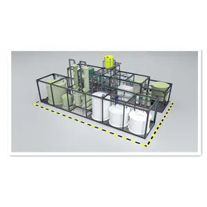 Brine Membrane electrolyzer 5-12% sodium hypochlorite Generator