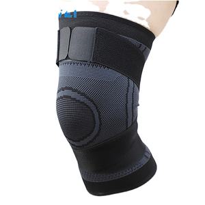 Penyangga Lutut Profesional JINGBA Unisex, Dapat Disesuaikan, Fleksibel, Bernapas, Pelindung Lutut untuk Bola Voli, Sabuk Pelindung Olahraga - Product Image 3