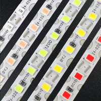Bande LED 6.5mm couleur WS2835B 120LEDs/m RGB Adressable Flexible Strip Light 120V Digital S Shape for DIY Neon Sign Lights