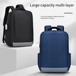 Sac à dos pour ordinateur portable imperméable, avec port de charge USB, antivol, 15,6 pouces, multi-compartiments, anti-explosion, pour le bureau et l'école - Product Image 2