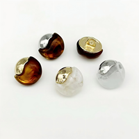 Botones Metálicos Personalizados JINYU, Botones de Aleación de Zinc de Alta Calidad, Recubrimiento sin Níquel, Ecológicos, Lavables, para Camisas de Mujer