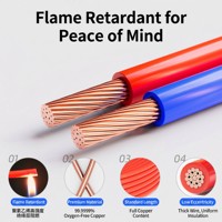 Bestseller BVR 2,5mm² 4mm² 6mm² Flexibles Kupferkabel mit PVC-Isolierung für Wohn- und Gewerbegebäude