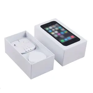 Universal OEM vazio personalizado telefone caixa de papelão pacote caixa eco amigável telefone móvel embalagem caixa para iphone Usado