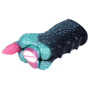 2025 vente en gros noir Mamba Sable fantaisie mâle masturbateur élégant <span class=keywords><strong>bête</strong></span> conception Silicone sexe tasse avec Texture serrée sauvage - Product Image 4