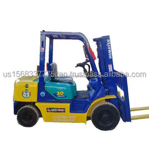 <b>Used</b> for Toyota for Komatsu Diesel Forklift 3.5 Ton Side Shift with 4.5 M Reach 5T Loading <b>Pallet</b> Packed Export Delivery - Product Image 1