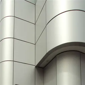 4mm unbroken core exterior aluminum composite panel PE PVDF coating 1220x2440 size Alucobond cladding