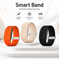 Bracelet intelligent étanche sans écran pour hommes et femmes, rappel d'appels et de messages, suivi d'activité, analyse de santé et de sommeil par IA, sport