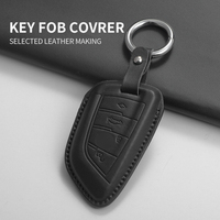 Pour BMW Série 3/5/7/X1/X3 525. Nouvel étui à clés en cuir premium, résistant aux rayures et durable, vente en gros directe usine pour l'export.