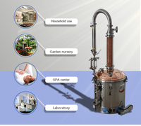 Machine d'extraction d'huile essentielle sous vide de plantes naturelles industrielles 50L à vendre