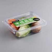 Boîte à salade en plastique alimentaire de stockage en plastique personnalisée d'approvisionnement d'usine
