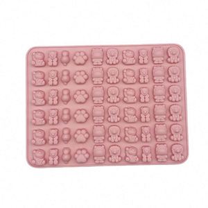 Molde de Silicona con Forma de Osito de Chocolate, Utensilios de Cocina, Moldes de Silicona para Chocolate y Repostería - Product Image 1